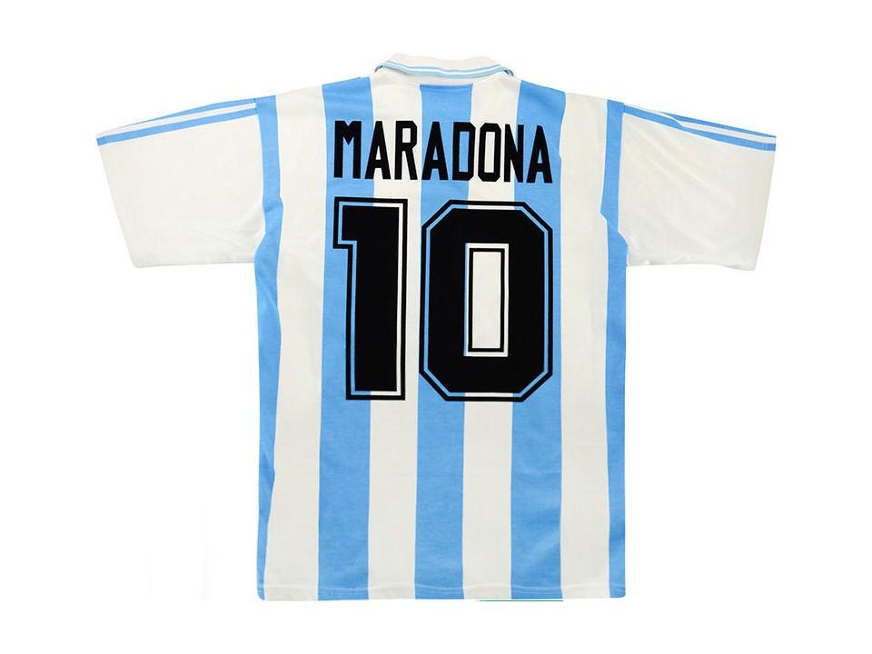 Argentina 1994 Maradona 10 Domicile Maillot