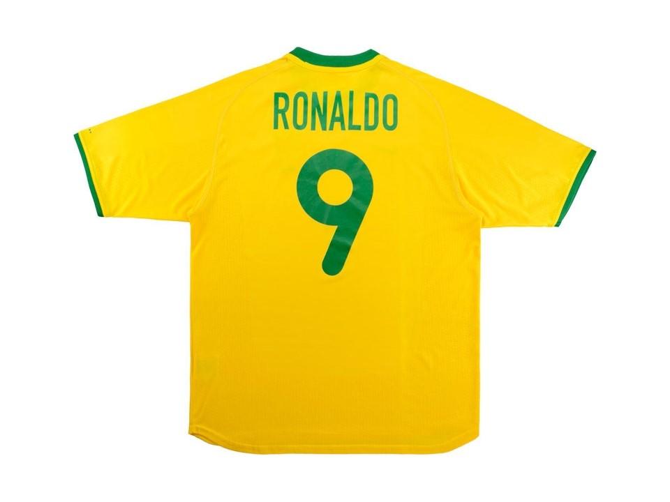 Brazil Brasil 2000 Ronaldo 9 Domicile Maillot