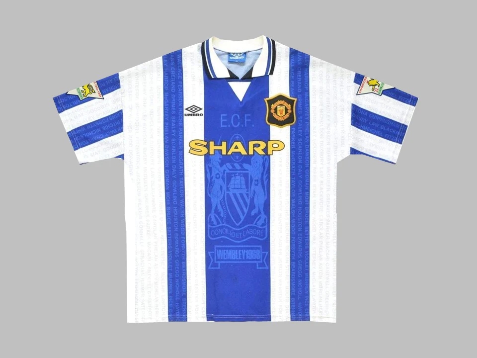 Manchester United 1994 1996 Exterieur Maillot